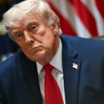 President Donald Trump attends a Cabinet meeting in Washington, D.C., on Wednesday.