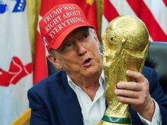 Trump diz que não pagaria preço alto pela estreia dos EUA na Copa do Mundo da FIFA Trump diz que não pagaria preço alto pela estreia dos EUA na Copa do Mundo da FIFA