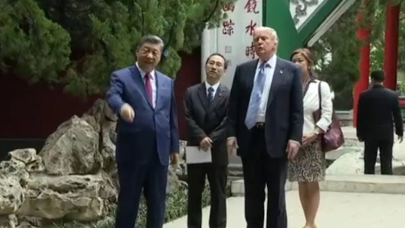 Trump encerra viagem à China na esperança de formar um vínculo mais forte com a nação