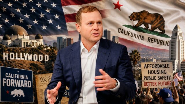 Trump endossa mais ou menos Spencer Pratt para prefeito de Prefeita de Los Angeles, Karen Bass (Crédito: Mario Tama/Getty Images)