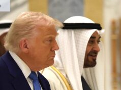 Trump está tentando quebrar o cartel petrolífero da OPEP. Os Emirados Árabes Unidos fizeram exatamente o que queriam O presidente dos EUA, Donald Trump, se reuniu com o presidente dos Emirados Árabes Unidos, Sheikh Mohamed bin Zayed Al Nahyan, em Dubai no ano passado.