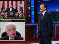 Trump estava ‘pessoalmente envolvido’ no cancelamento de Stephen Colbert, afirma repórter de longa data Trump estava 'pessoalmente envolvido' no cancelamento de Stephen Colbert, afirma repórter de longa data