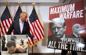 Trump exige que Hakeem Jeffries seja acusado de incitar a violência com retórica de “guerra máxima” Trump exige que Hakeem Jeffries seja acusado de incitar a violência com retórica de “guerra máxima”