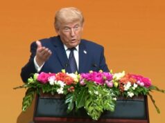 Trump faz discurso em banquete de Estado na China Trump faz discurso em banquete de Estado na China