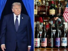 Trump pisa em vinícola da Califórnia com tema MAGA em disputa de marca registrada Trump pisa em vinícola da Califórnia com tema MAGA em disputa de marca registrada
