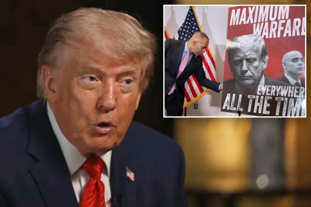 Trump tem um novo apelido para os democratas no Capitólio.