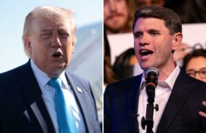 Trump zomba do candidato democrata ao Senado do Texas, James Talarico: ‘Não é possível ser eleito vegano no Texas’ James Talarico falando aos apoiadores em sua festa de observação noturna eleitoral.