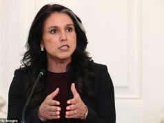 Tulsi Gabbard SAI do gabinete de Trump enquanto o marido luta contra um câncer ‘extremamente raro’ – depois de meses de sussurros, o presidente estava furioso com o chefe da espionagem Tulsi Gabbard SAI do gabinete de Trump enquanto o marido luta contra um câncer 'extremamente raro' - depois de meses de sussurros, o presidente estava furioso com o chefe da espionagem