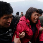 Equipes de resgate realizam operações de busca e resgate no local da mina de carvão Liushenyu em 23 de maio de 2026, no condado de Qinyuan, cidade de Changzhi, província de Shanxi, na China.