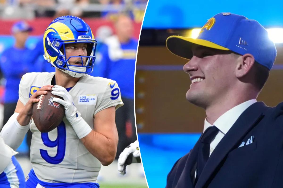 Ty Simpson ignora a reação do draft do Rams com uma resposta confiante