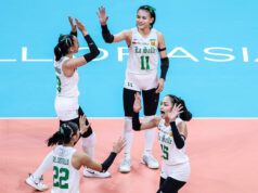 UAAP: Amie Provido e La Salle continuam fortes apesar da vantagem nas finais Shane Reterta, do La Salle Lady Spikers, durante um jogo contra o NU Lady Bulldogs nas finais do torneio de vôlei feminino da temporada 88 da UAAP.