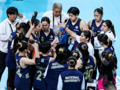 UAAP: Lady Bulldogs ainda confiante, apesar da derrota no jogo 1 NU Lady Bulldogs durante um jogo contra La Salle Lady Spikers nas finais do vôlei feminino da temporada 88 da UAAP.