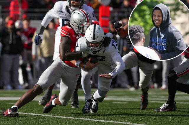 Um jogo dominante de Arvell Reese vendeu Abdul Carter para seu futuro companheiro de equipe do Giants
