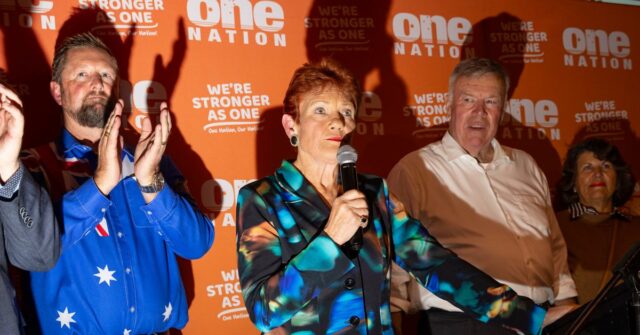Pauline Hanson disse que sentia 