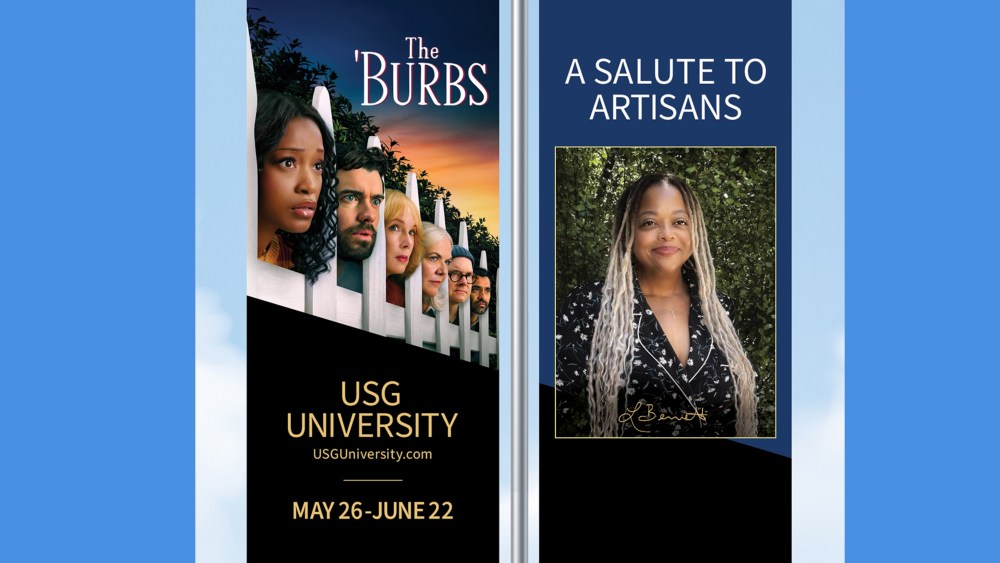 Universal Studio Group traz ‘Uma saudação aos artesãos’ para banners em postes em Los Angeles (EXCLUSIVO)