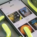 O aplicativo Audible com um audiolivro aberto