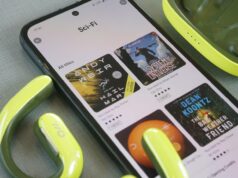 Usuários do Audible relatam consumo massivo de dados de celular devido a um bug que substitui downloads somente WiFi O aplicativo Audible com um audiolivro aberto