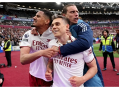 VAR é o centro das atenções quando o Arsenal vence o West Ham e se aproxima do título VAR é o centro das atenções quando o Arsenal vence o West Ham e se aproxima do título