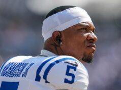 Valor comercial de Anthony Richardson prejudicado pela declaração contundente do treinador do Colts Anthony Richardson Sr. #5 of the Indianapolis Colts