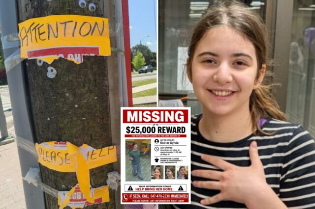 Vândalos 'cruéis' rasgam cartazes de adolescente judia desaparecida em Toronto Vândalos 'cruéis' rasgam cartazes de adolescente judia desaparecida em Toronto