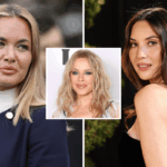 From left: Vanessa Trump at the White House on April 2, 2018; Kylie Minogue; and Olivia Munn on March 2, 2025 in California.