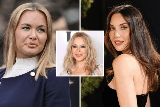 Vanessa Trump e o aumento do câncer de mama de From left: Vanessa Trump at the White House on April 2, 2018; Kylie Minogue; and Olivia Munn on March 2, 2025 in California.