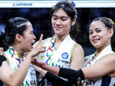 Vange Alinsug diz que não tem vergonha da NU após tentativa fracassada de três turfeiras Vange Alinsug NU Lady Bulldogs UAAP Temporada 88 de vôlei feminino, finais vs La Salle