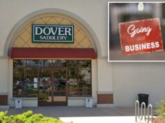 Varejista de atividades ao ar livre fechará grandes negócios na Califórnia em meio à liquidação Exterior da loja de acessórios Dover Saddlery em Moorpark, Califórnia.