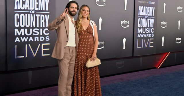 Veja Thomas Rhett, esposa Lauren e mais casais gostosos no 2026 ACM Awards
