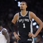 San Antonio Spurs center Victor Wembanyama