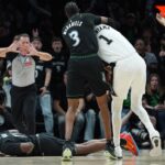 Victor Wembanyama foi expulso do jogo 4 dos Playoffs da NBA, Spurs x Timberwolves