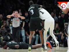 Victor Wembanyama foi expulso no início do jogo 4 entre Spurs e Timberwolves Victor Wembanyama foi expulso do jogo 4 dos Playoffs da NBA, Spurs x Timberwolves