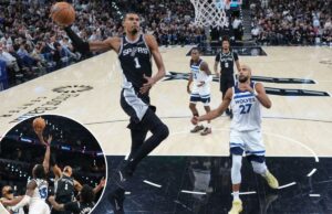 Victor Wembanyama se recupera da ejeção para impulsionar o Spurs para a derrota do Timberwolves no jogo 5 Victor Wembanyama se recupera da ejeção para impulsionar o Spurs para a derrota do Timberwolves no jogo 5
