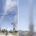 Vídeo mostra enorme torre ‘smokenado’ sobre o incêndio de Verona no condado de Riverside