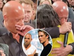 Vin Diesel chora por Paul Walker em Cannes – e abraça Meadow, filha da falecida co-estrela de ‘Velozes e Furiosos’ Vin Diesel chora por Paul Walker em Cannes - e abraça Meadow, filha da falecida co-estrela de 'Velozes e Furiosos'
