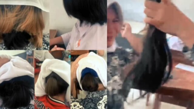 Viral Murid SMKN 2 Garut Menangis usa Rambut Digunting Guru BK, Warganet: Mereka Pake Kerudung
