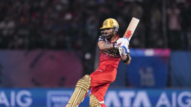 Virat Kohli se torna o primeiro batedor a marcar mais Virat Kohli se torna o primeiro batedor a marcar mais de 600 corridas em quatro temporadas consecutivas do IPL