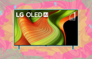 Você pode adquirir esta TV LG OLED de 55 polegadas por menos de US$ 800 na Amazon hoje Smart TV LG classe OLED AI 4K B5 de 55 polegadas com Dolby Atmos, Dolby Vision, HDR10, AI Super Upscaling 4K, modo cineasta, Wow Orchestra, Alexa integrada (OLED55B5PUA.AUSZ, 2025)
