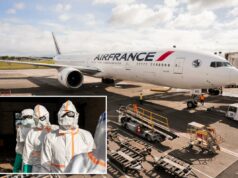 Voo da Air France impedido de entrar nos EUA, desviado para o Canadá por temores de Ebola Voo da Air France impedido de entrar nos EUA, desviado para o Canadá por temores de Ebola