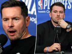 Votação dos prêmios da NBA do California Post: por que os Lakers foram representados de forma justa Luka Dončić em conferência de imprensa pós-jogo.