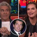 'WWHL': as sobrancelhas de Andy Cohen se levantam enquanto Brooke Shields conta o chá sobre sua vida sexual com JFK Jr.