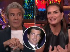 ‘WWHL’: as sobrancelhas de Andy Cohen se levantam enquanto Brooke Shields conta o chá sobre sua vida sexual com JFK Jr. 'WWHL': as sobrancelhas de Andy Cohen se levantam enquanto Brooke Shields conta o chá sobre sua vida sexual com JFK Jr.