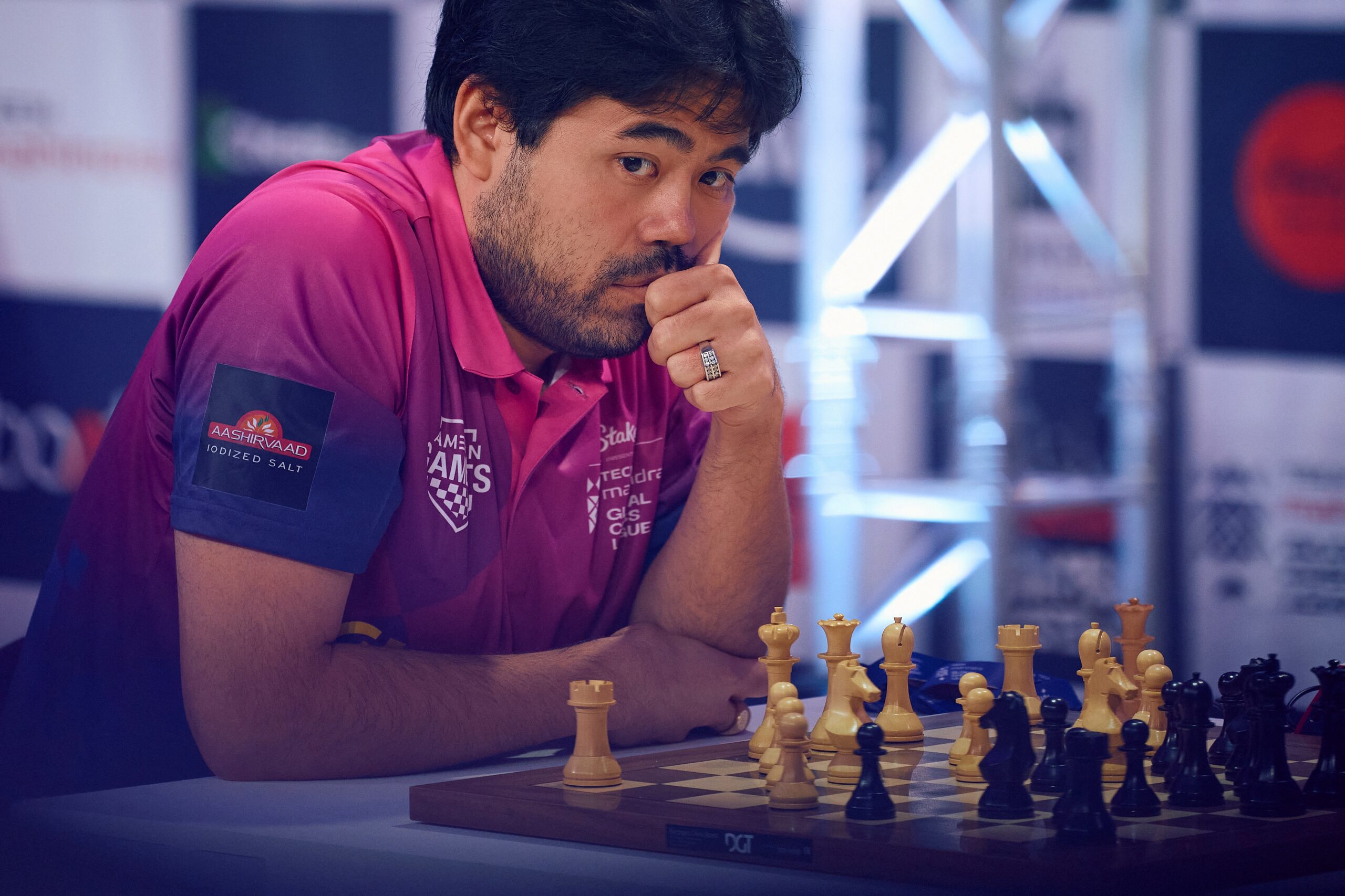 O número 2 do mundo de xadrez, Hikaru Nakamura, está no país para competir no campeonato WR Bughouse inaugural, que começa segunda-feira