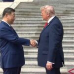 Xi Jinping Sambut Hangat Trump de Balai Besar Rakyat Pequim