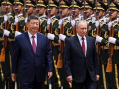 Xi Jinping, da China, e Vladimir Putin, presidente da Rússia, reúnem-se em Pequim Xi Jinping, da China, e Vladimir Putin, presidente da Rússia, reúnem-se em Pequim