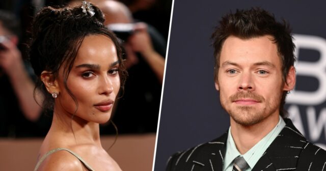 Zoë Kravitz e Harry Styles estão noivos, segundo a revista People. 