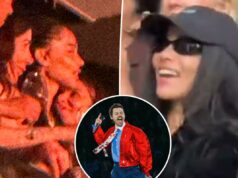 Zoë Kravitz exibe anel de noivado enquanto dança no show do noivo Harry Styles em Amsterdã Zoë Kravitz exibe anel de noivado enquanto dança no show do noivo Harry Styles em Amsterdã