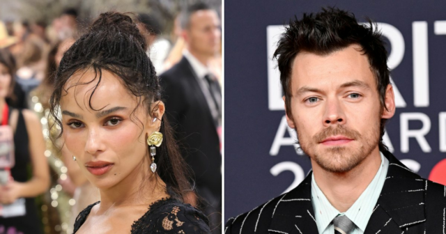 Zoe Kravitz vista no show de Harry Styles ao lado de sua mãe em meio ao noivado
