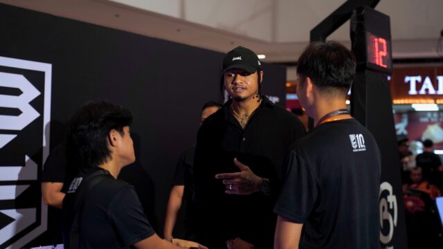 dá as boas-vindas à presença crescente da Japan B.League em Ray Parks Jr. durante as festividades da Japan B.League Finals Week em Manila.