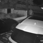 Visão CCTV do incêndio criminoso em Maribyrnong Melbourne